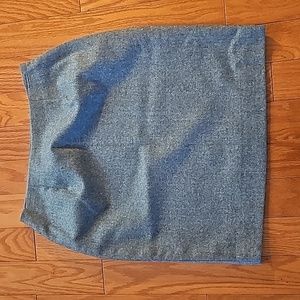 Womens ABERCROMBIE & FITCH mini skirt Size 8 Gray